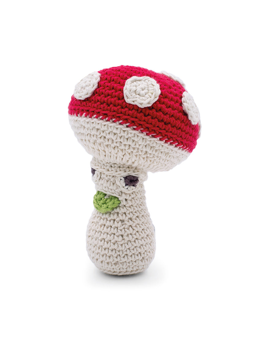 【キッズ】《MyuM》 Amanita Mushroom Rattle  / アマニタ マッシュルーム ラトル