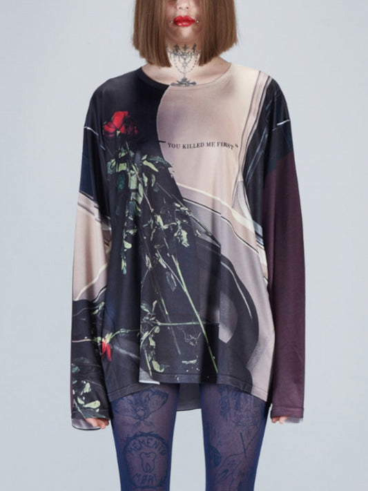 《BARBARA BOLOGNA》BB FULL PRINT ロングスリーブTシャツ