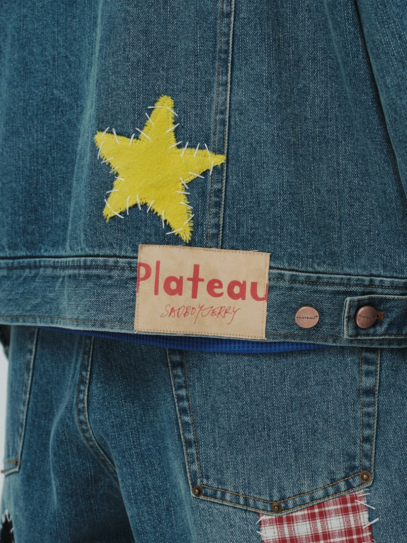 《PLATEAU STUDIO》Patch デニムジャケット