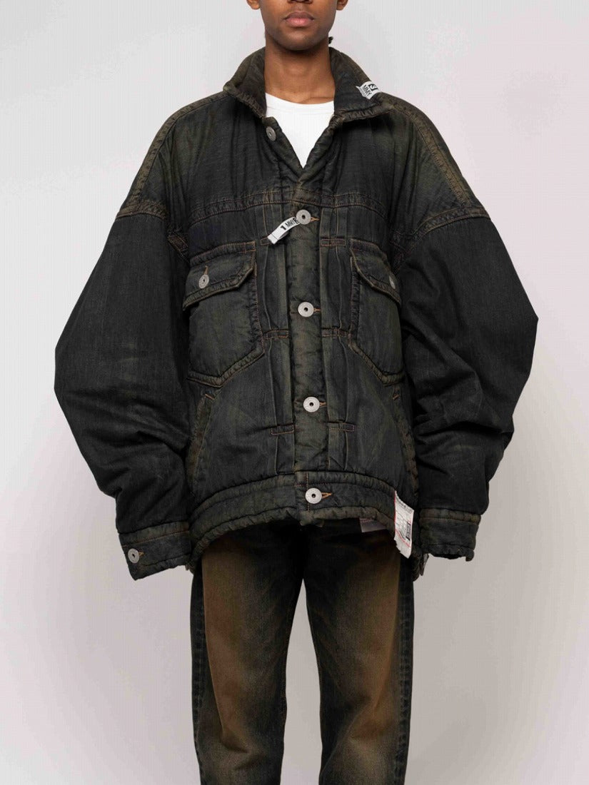 HUGE PUFFER DENIM ジャケット