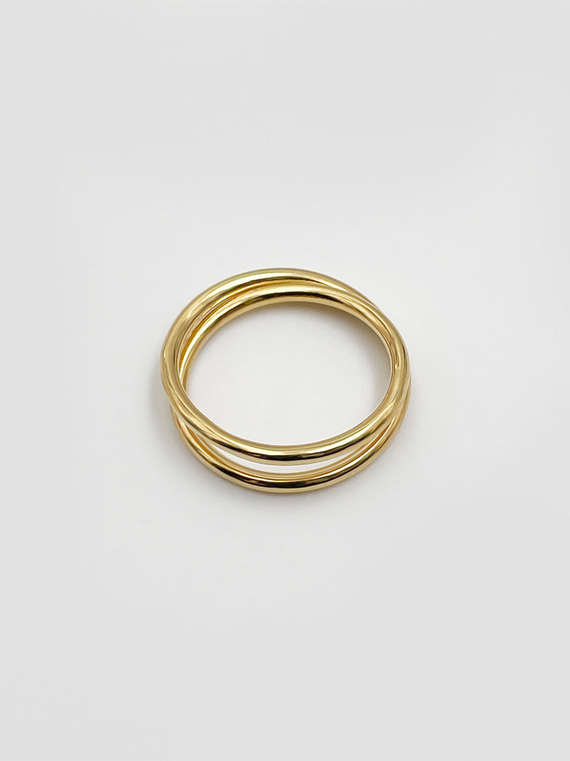 リング 2.0 spiral ring vermeil