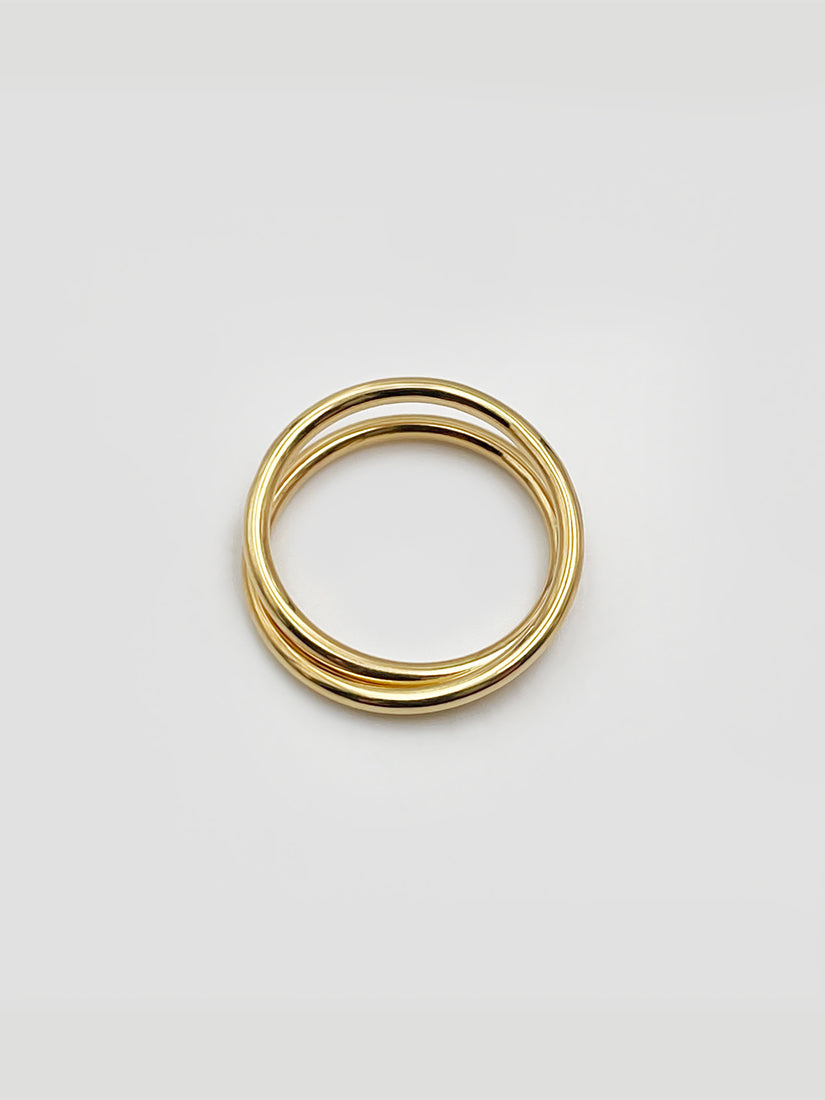 リング 2.0 spiral ring vermeil