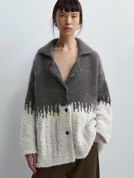 SILK & MOHAIR TEXTURE ジャケット