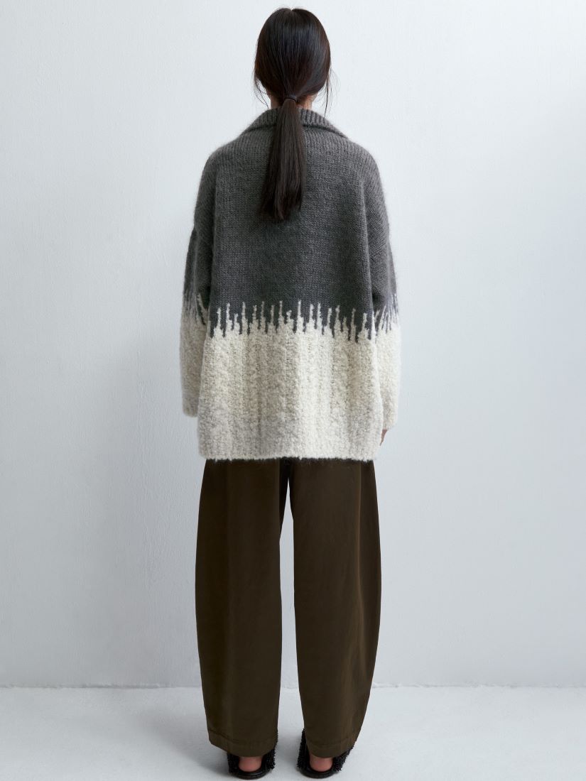 SILK & MOHAIR TEXTURE ジャケット