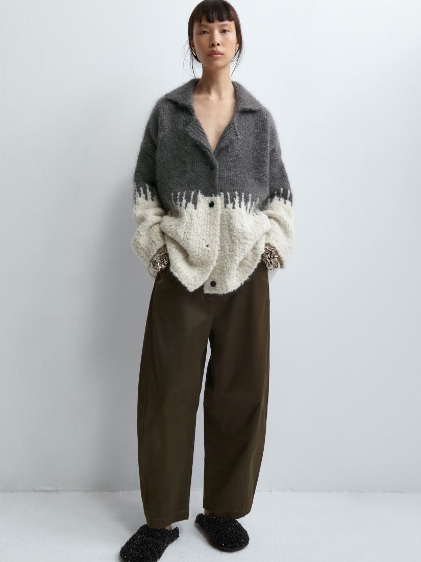 SILK & MOHAIR TEXTURE ジャケット