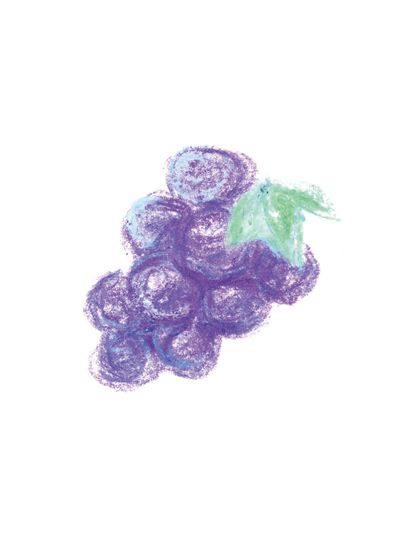 【キッズ】《AOZORA》クレヨン　Dot Fruit Crayon