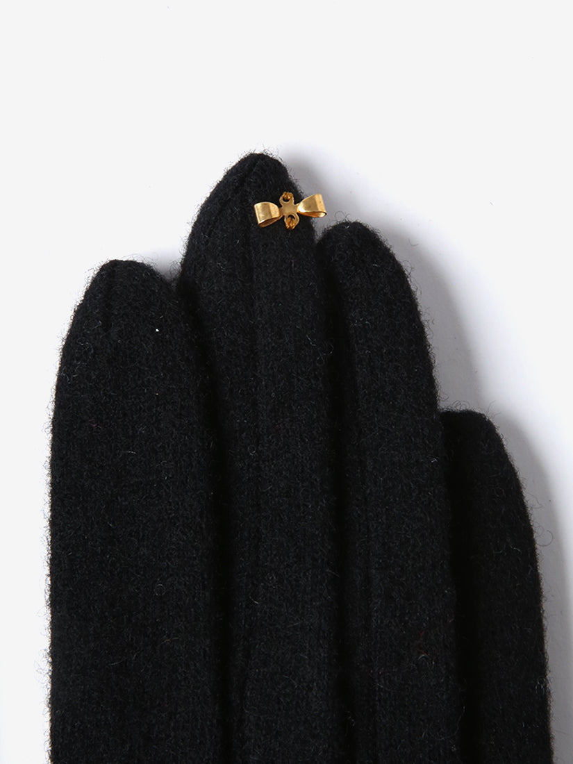 《wool,cube,wool!》ネコグローブ Black