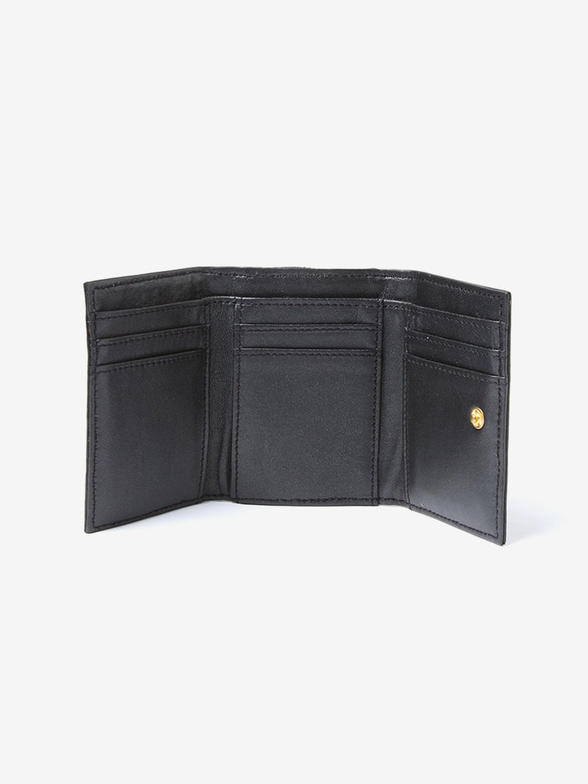 Tuxedo cat wallet（Metallic Black）