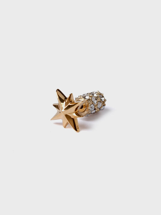 little star ピアス gold（片耳用）