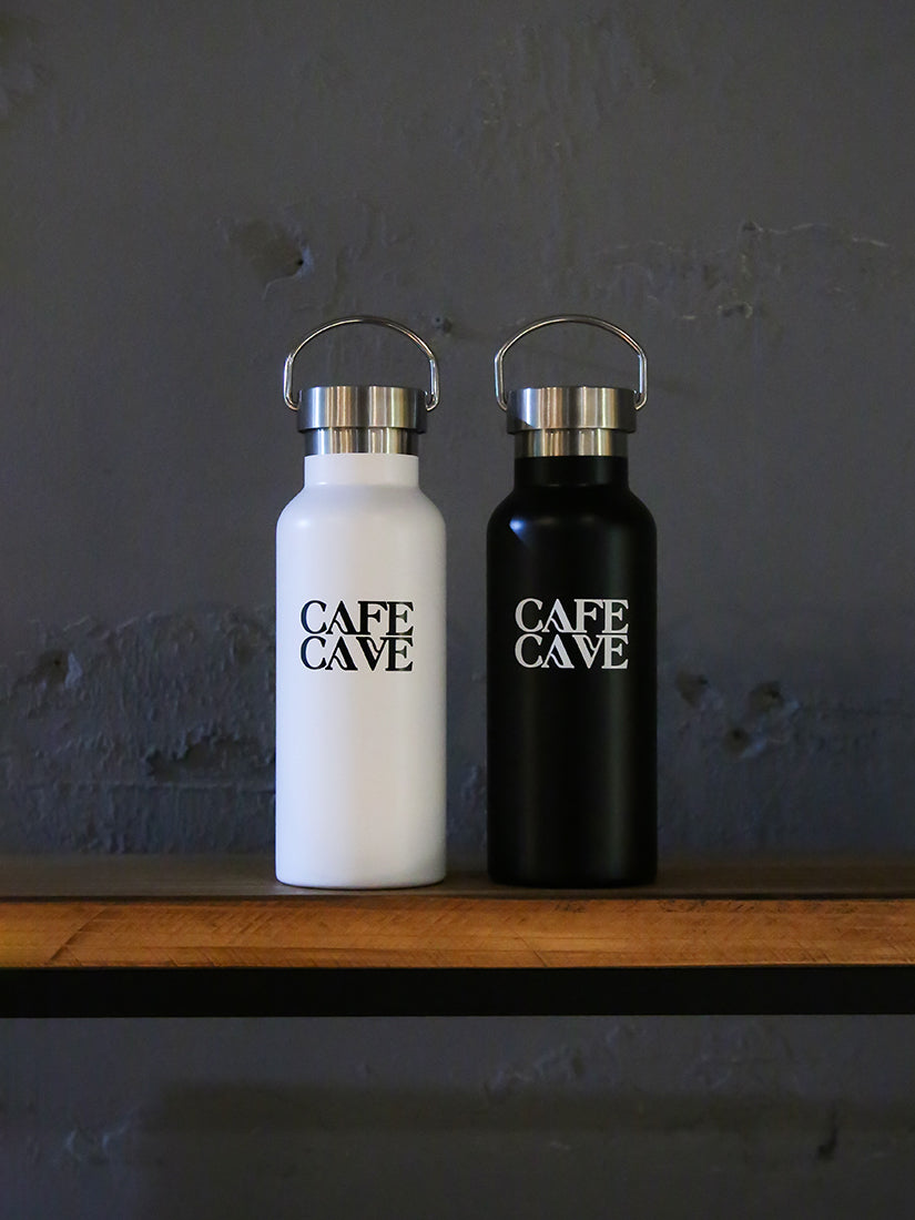 《CAFE CAVE》サーモボトル BLACK