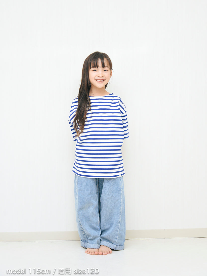 【キッズ】【受注生産】encore basque H/S TEE - 亥（いのしし）