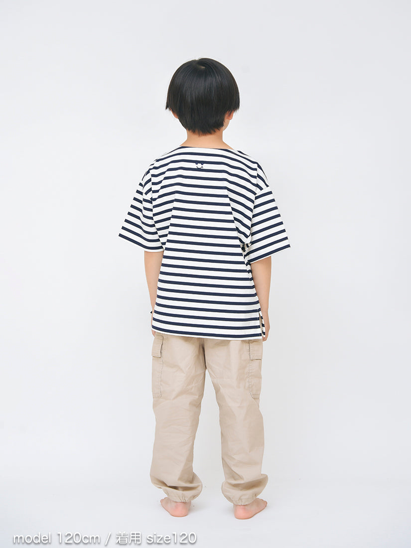 【キッズ】【受注生産】encore basque H/S TEE - 亥（いのしし）