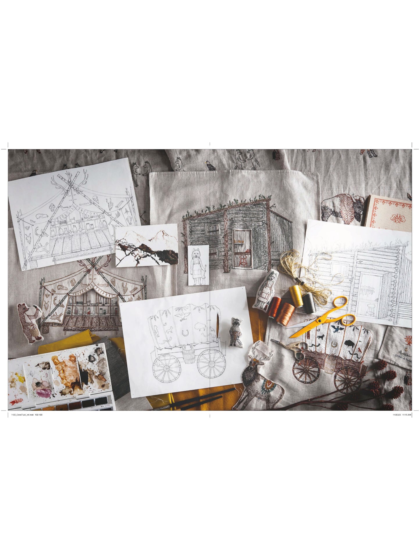 スペシャルBOOK「In Stitches｜The Enchanted World of Coral & Tusk」