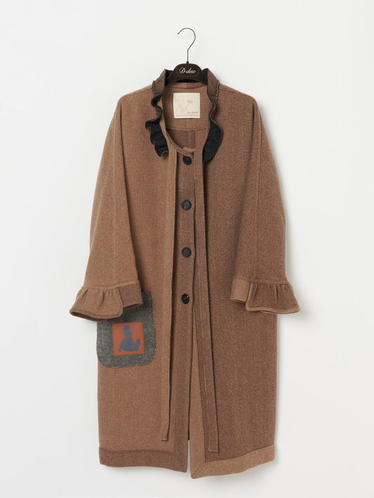 Wool mix コート