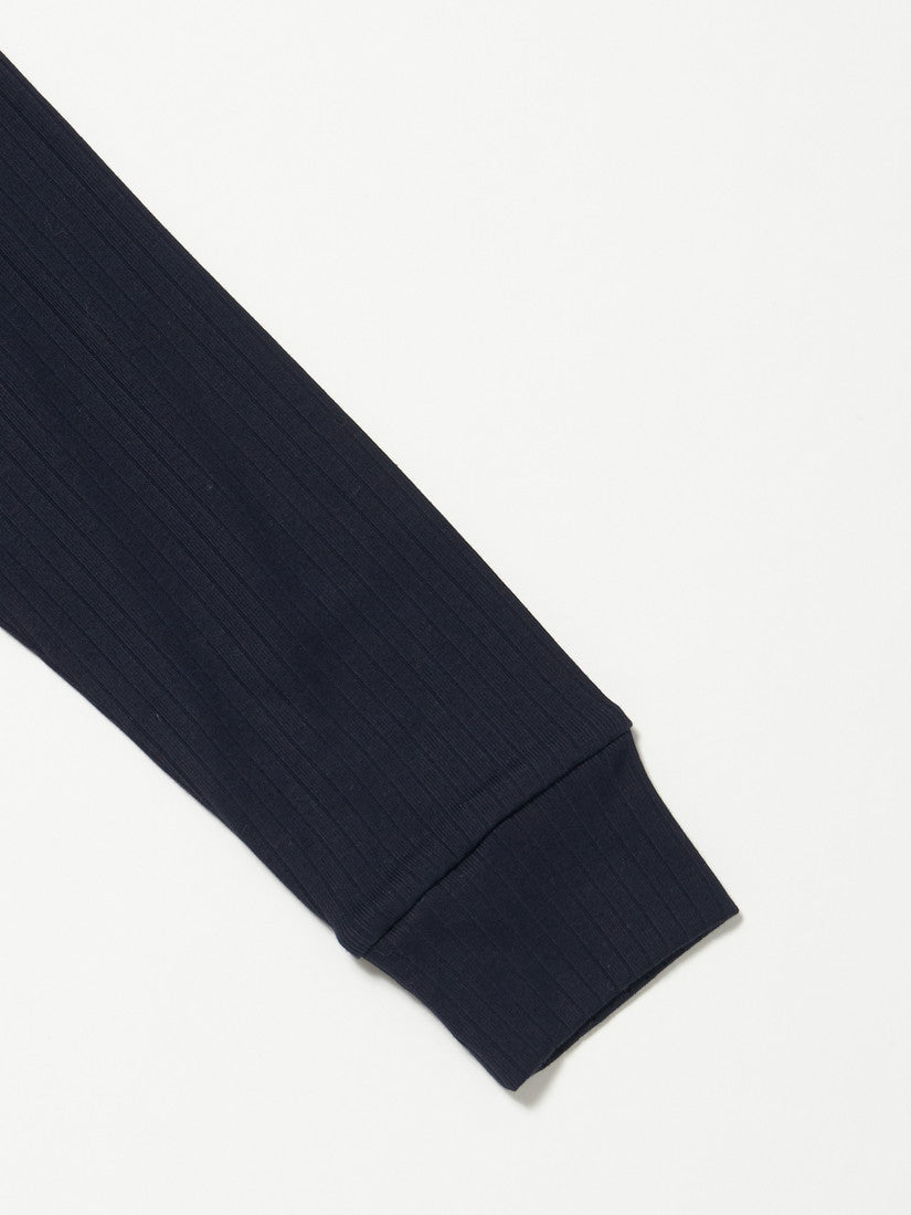 【タイムセール】【キッズ】hand dotブロックワンピース / navy