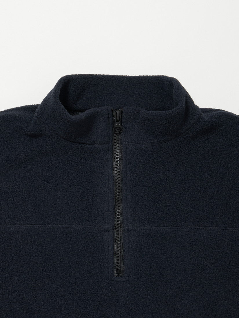 【タイムセール】【キッズ】マイクロフリースHalf ZIP / navy