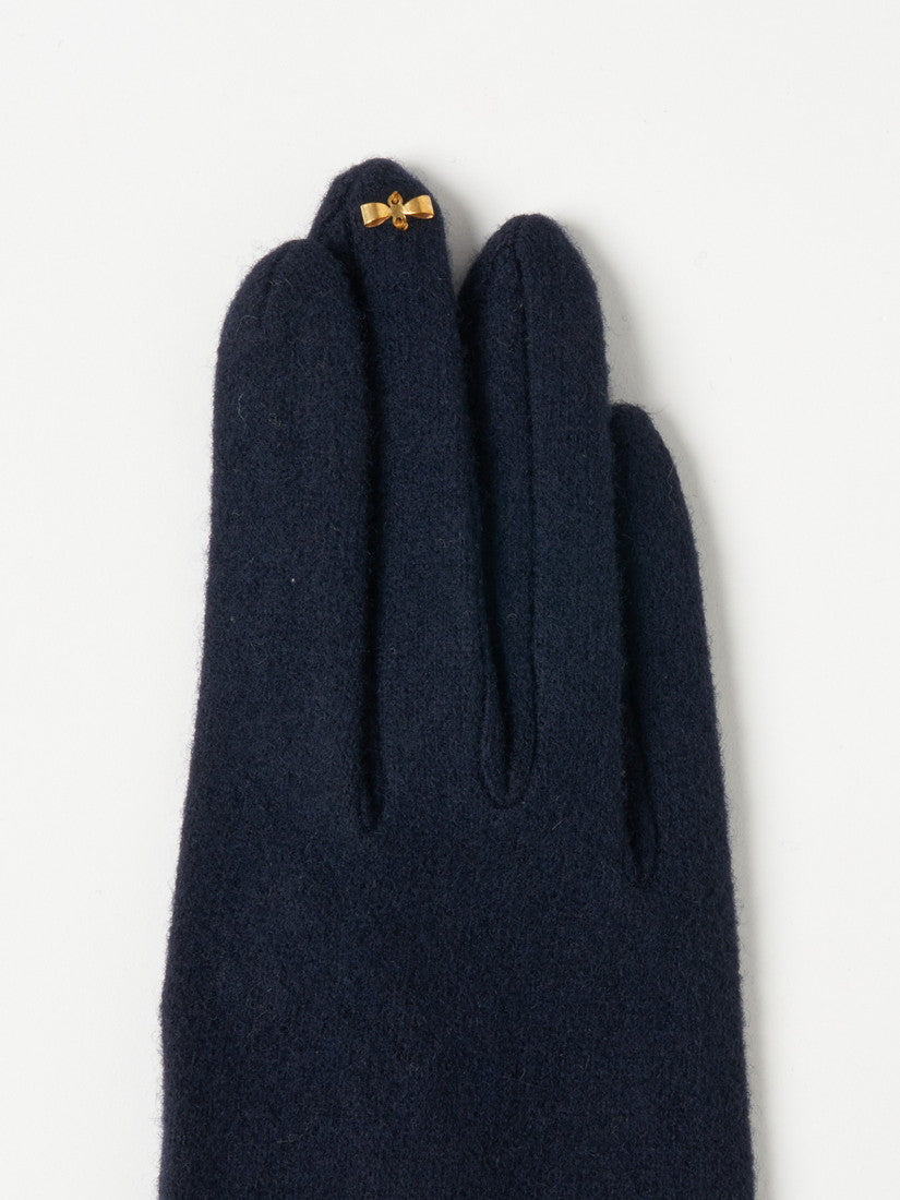 《wool,cube,wool!》ネコグローブ Navy