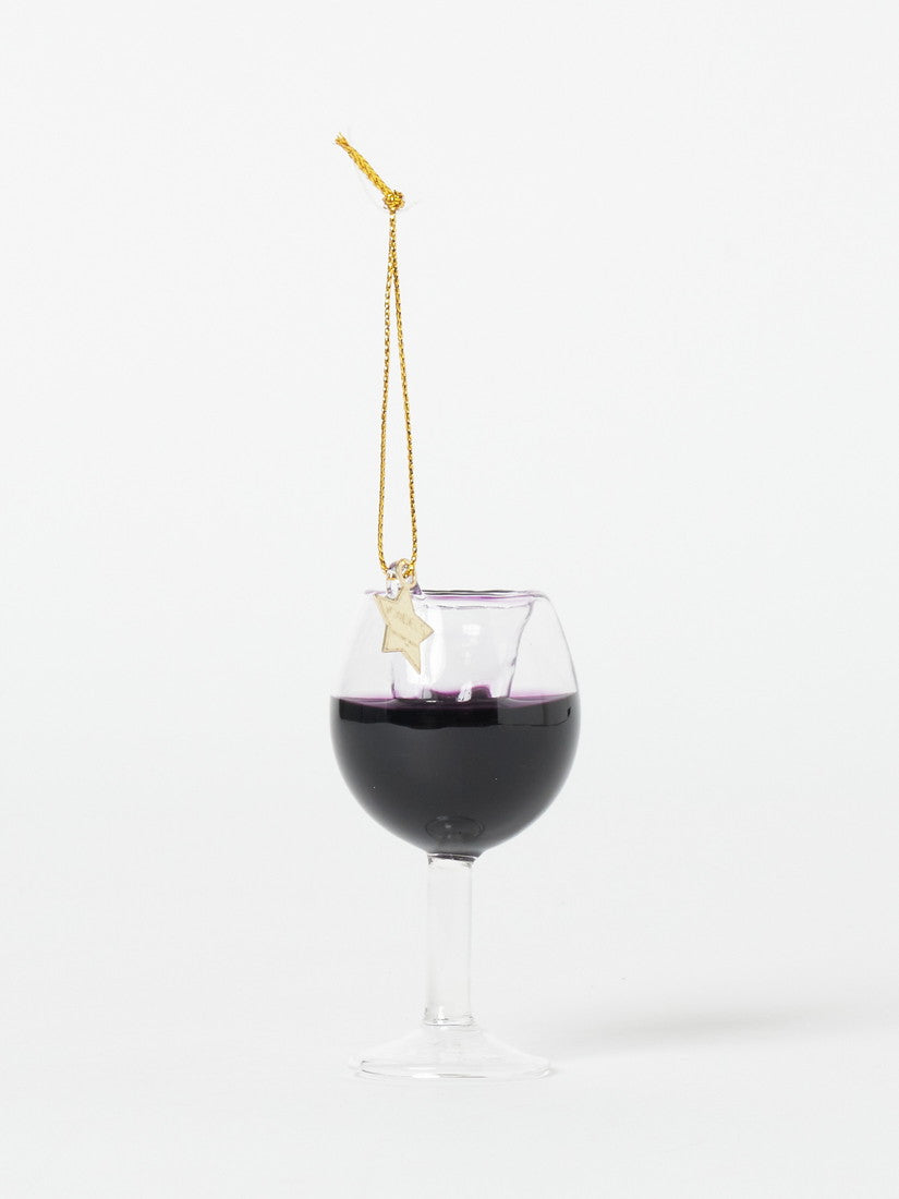 《VONDELS》オーナメント red wine glass