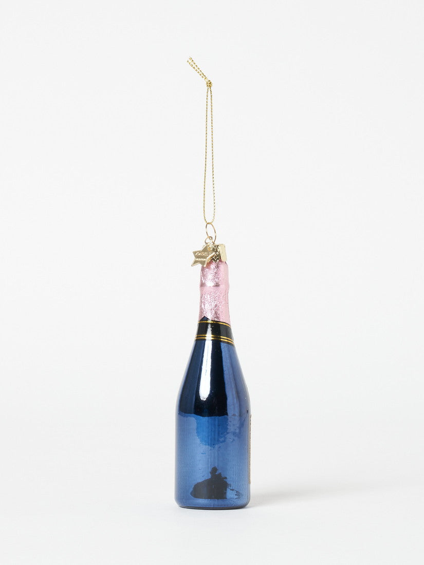 《VONDELS》オーナメント luxury pink bottle with champagne