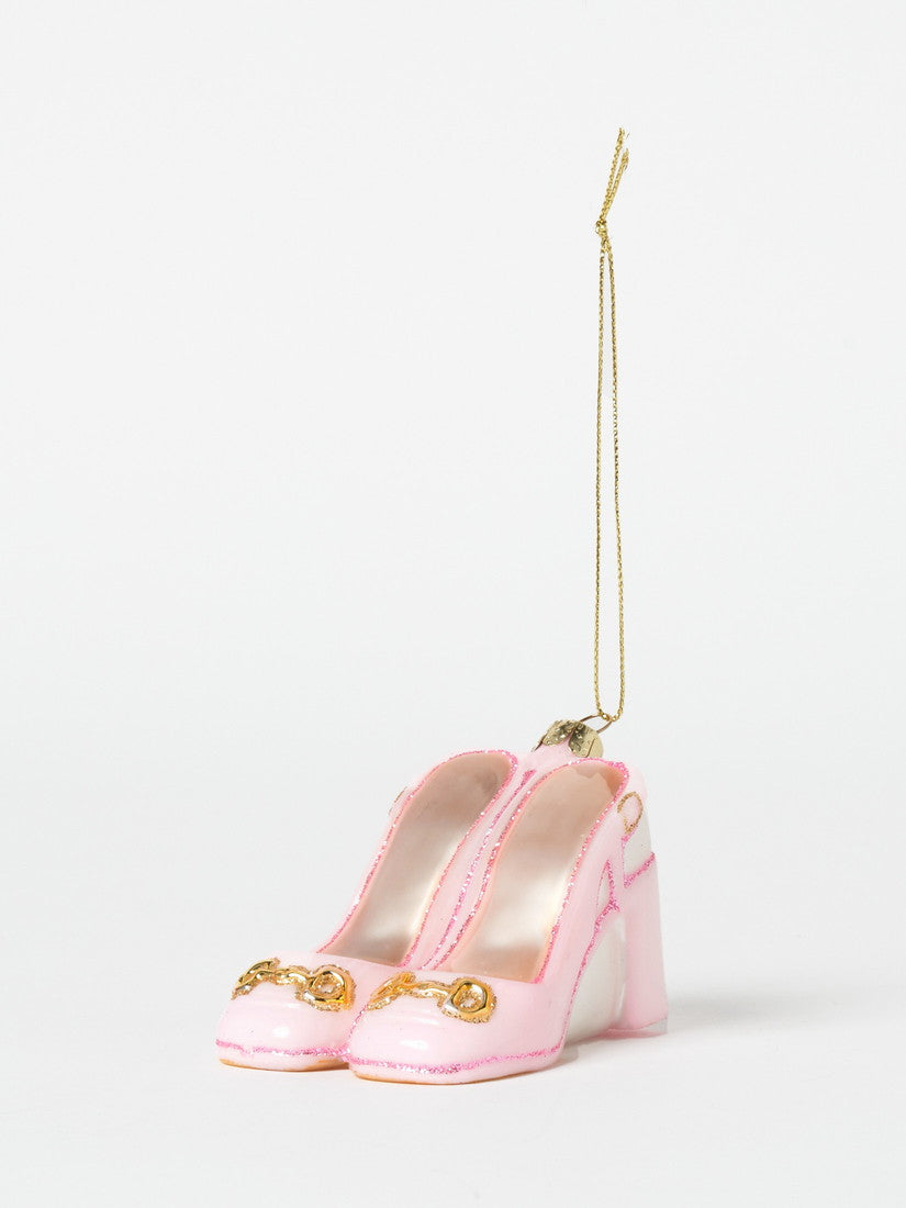 《VONDELS》オーナメント love pink slingback heel