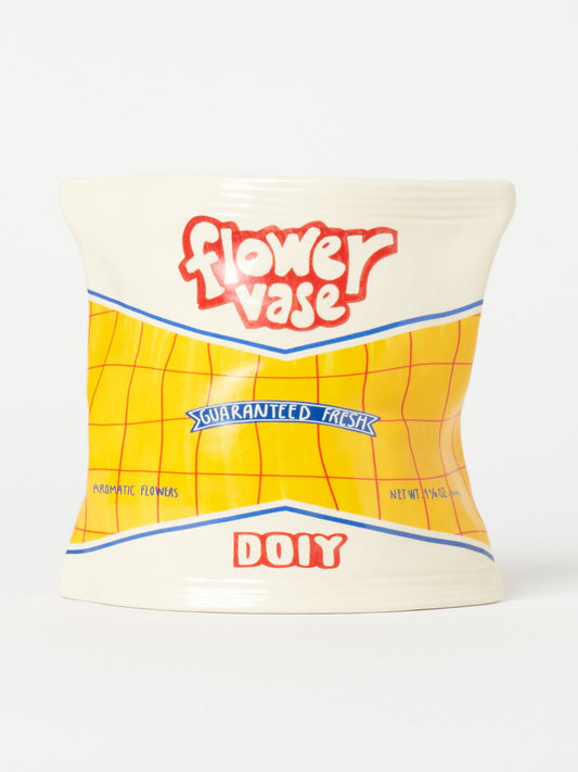 《DOIY》フラワーベース Corner Shop Chips Bag