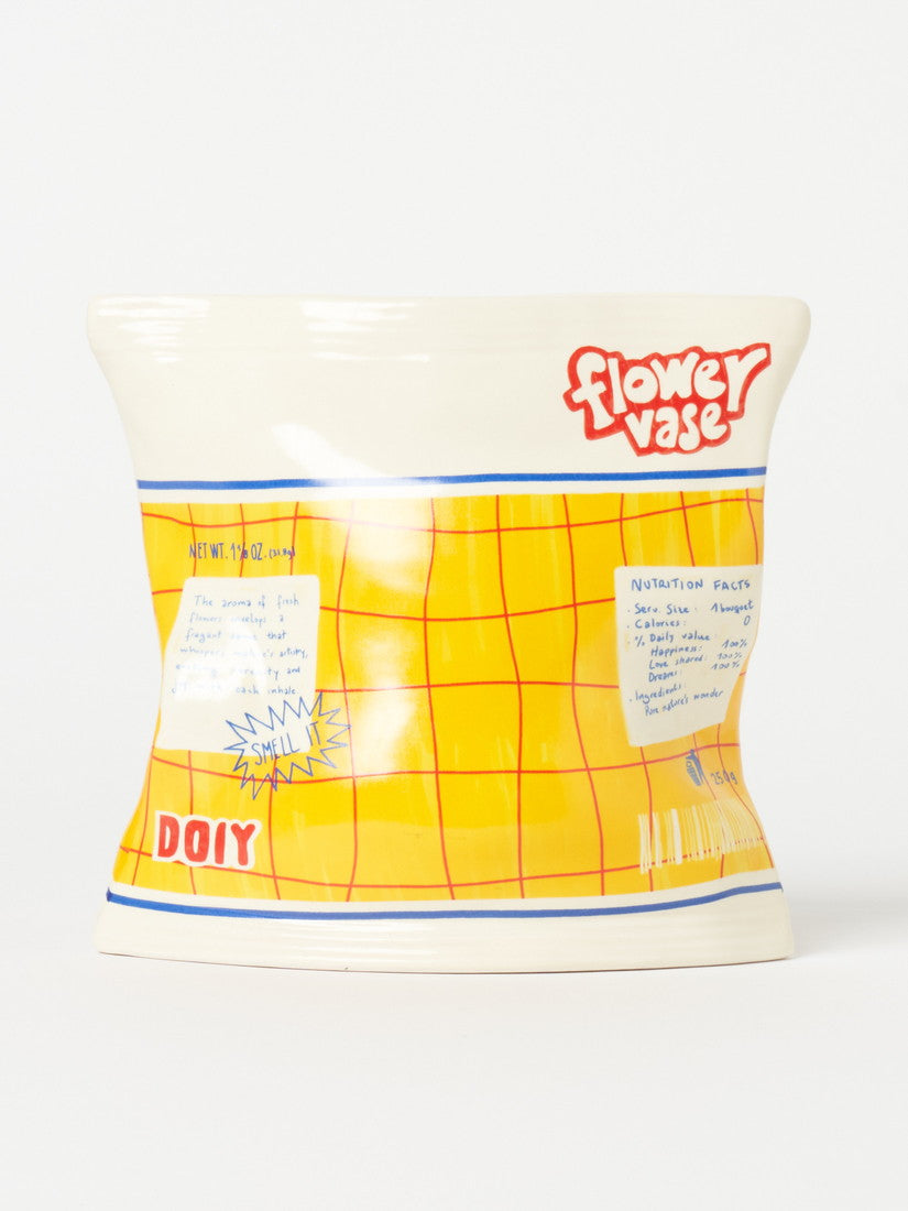 《DOIY》フラワーベース Corner Shop Chips Bag