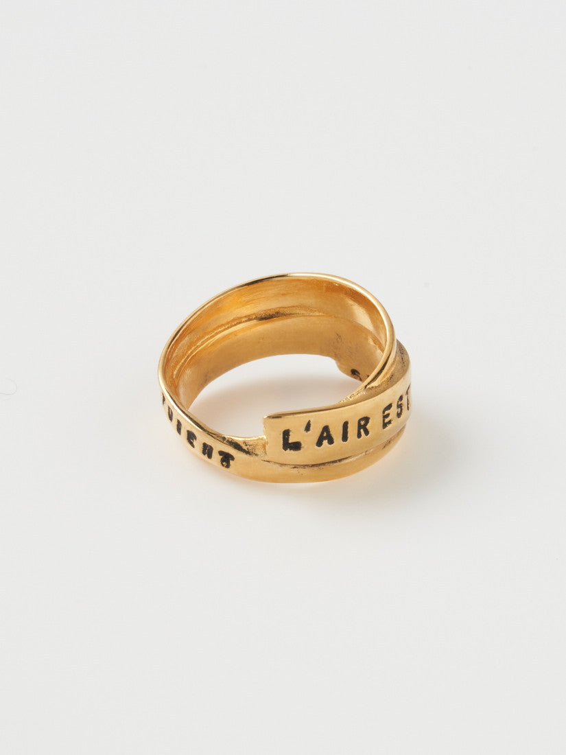 【南青山店先行】TRUNK SHOW PIECES｜L'air est 空気は… リング