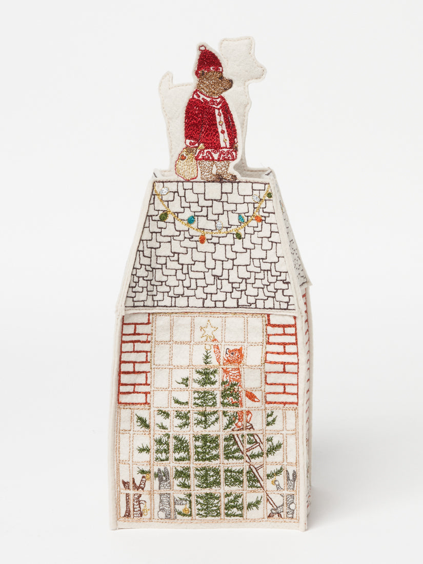 【再入荷】Holiday｜ティッシュボックスカバー Home For the Holidays