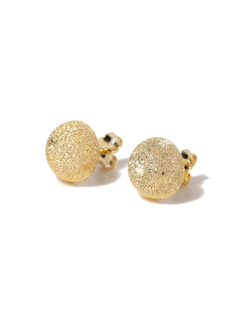 【再入荷】ピアス LARGE BUTTON STUDS